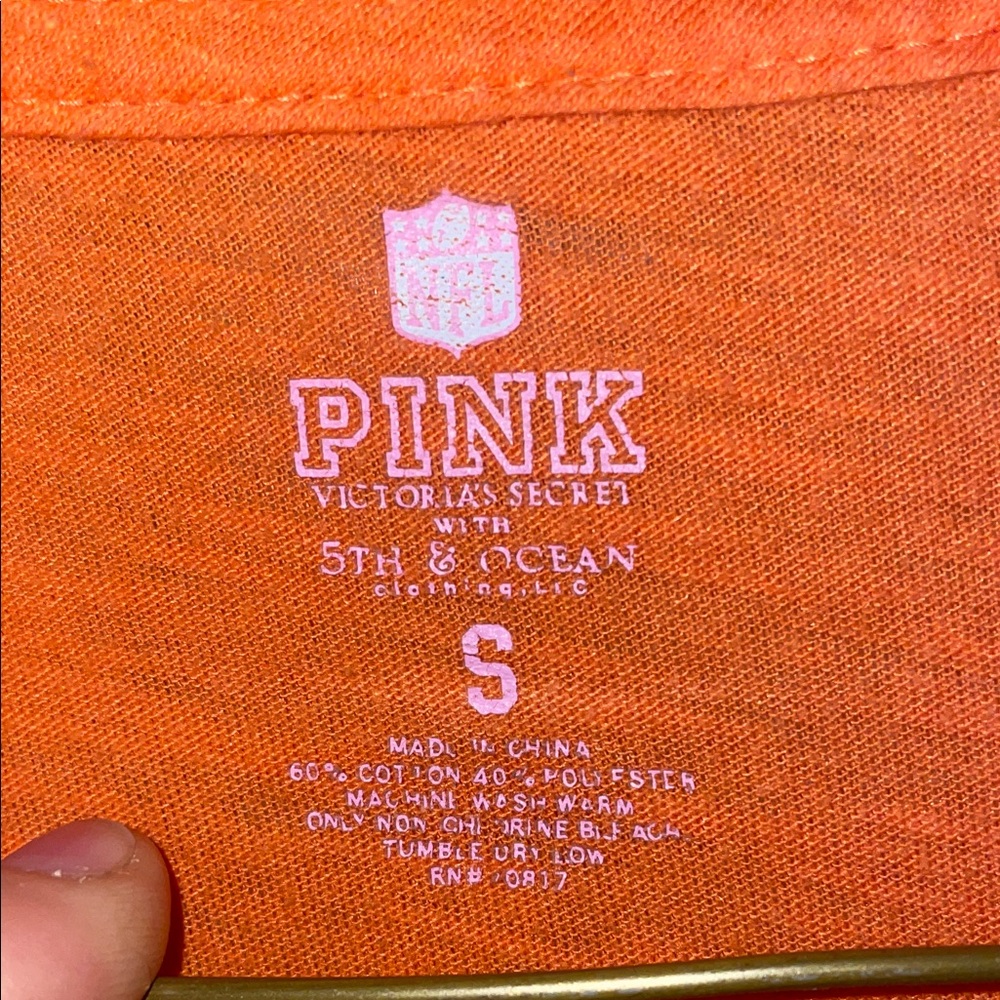 PINK Victoria's Secret Cleveland Browns NFL shirt, small - Picture 2 of 6